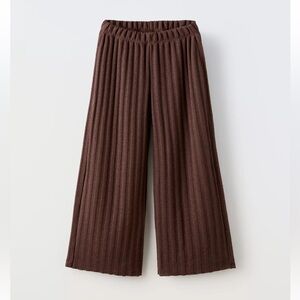 Zara rustic ribbed pants